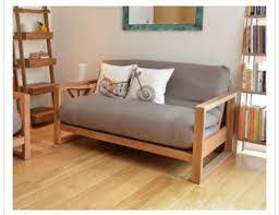 D&d futon furniture 6 thick x 36 wide x 70 long twin size navy sleeper chair folding foam bed 1.8lbs density, studio guest foldable chair beds, foam sofa, couch. Haiku 2 Seater Birch Double Sofa Bed Futon Company Comfortable Sofa Bed How To Make Sofa Bed Futon Sofa