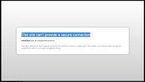 As a result, it is not possible to add an your connection is not secure the owner of www.google.com has configured their website improperly. This Site Can T Provide A Secure Connection Problem Opera Forums