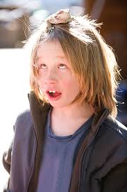 A Boy Poses With A Bearded Dragon While #1 Shower Curtain by Corey Rich