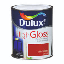 Couldn't be more pleased with. Dulux High Gloss Vermillion 750ml