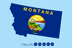 It's worth noting that the sizing algorithm only. Montana State With Flag Background Graphic By Hd Art Workshop Creative Fabrica