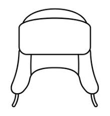 Frosty the snowman coloring page. Russian Winter Hat Vector Images Over 1 000