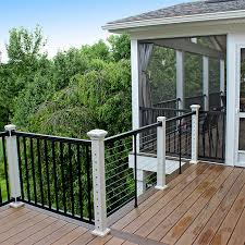 Check spelling or type a new query. Custom Deck Railing Systems Wood Vinyl Composite Deck Railings