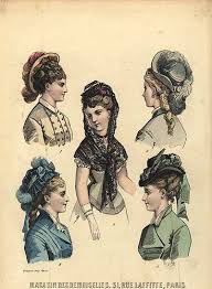 Short hair for fashionable men was a product of the neoclassical movement. Late 19th Century Hair Victorian Hats Victorian Hairstyles Hats Vintage