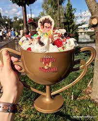 Grab Your Spoons Disney World Has A Massive Wreck It Ralph Themed Ice Cream Challenge For Families Disney Desserts Disney Food Disney Sweets