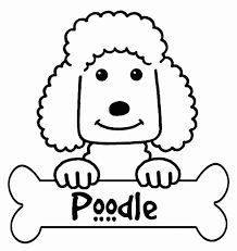 Dog breed silhouettes images, patterns, and templates. Poodle Coloring Pages Best Coloring Pages For Kids