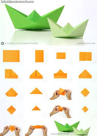 Espectacular Barco De Papel Paso A Paso De Origami Paper Boat Kids Origami Origami Design Origami Easy