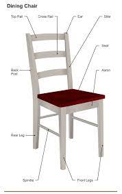 the different parts of a chair dining desk and armchair chair parts furniture dining chairs