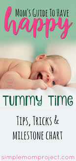 Everything You Need To Know About Tummy Time Find Out All The Amazing Benefits When You Should Start T Tummy Time Activities Baby Tummy Time Milestone Chart