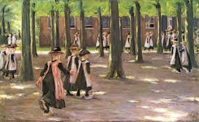 Liebermann Max Schulgang In Laren Malerei Bilder Impressionismus