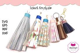 Tassel Keychain Svg Tassel Svgifringe Leather Keyring 1160156 Cut Files Design Bundles