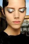 Metallic Grey Silver Glitter Smokey Eyes Makeup Tutorial -