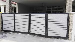 Minimalis, harga pagar rumah teres, harga pagar rumah di malaysia, harga pagar teralis pagar kanopi: Automatic Gate System