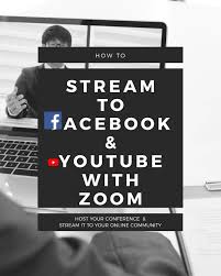 If you want to stream to workplace by facebook and have paid for that service, follow the steps in live stream meetings on workplace by facebook in the zoom help center. Slete Media Stream To Facebook Youtube With Zoom What Facebook
