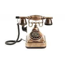 Anna Bell Klasik Eskitme Cevirmeli Telefon Corded Phone Phone Desk Phone