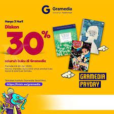 Check spelling or type a new query. Diskon 30 Untuk Seluruh Buku Di Gramedia