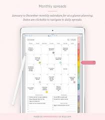 2020 Digital Daily Planner Pastel Portrait Goodnotes Notability Hyperlinked Agenda Ipad Tablet Diary Instant Download In 2020 Digital Weekly Planner Daily Planner Planner