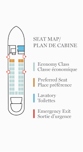 Air Canada E90 Seat Map