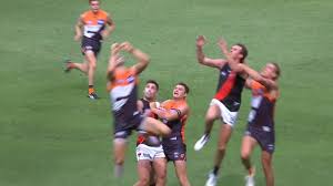 The greater western sydney football club, nicknamed the giants, and commonly referred to as the gws giants or simply gws, is a professional australian rules football club based in sydney olympic. Greater Western Sydney Giants Vs Essendon Bombers Afl Live Scores