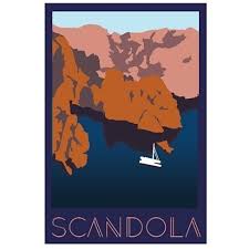 Scandola Falaises Corse Corsica Bateau Boat Illustration Drawingoftheday Illustrationart Illustrator Like Digitalart Illustration Art Corse Corsica