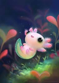 So today i decided to try drawing a little cartoon of one. Kawaii Cute Cartoon Axolotl Cute Axolotl Drawing Novocom Top