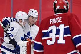 Visit espn to view the latest toronto maple leafs news, scores, stats, standings, rumors, and more. Maple Leafs Recap Three Leafs Score Their First To Beat The Habs 4 2 Pension Plan Puppets