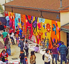 How Rafael Lopez Brought A Community Together All The Wonders School Murals Community Art Mural Wall Art