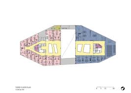 The building uses a triangular floor plan. Gallery Of West Taihu International Business Plaza Lab Architecture Studio Siadr 13