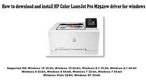 Now, install the 123.hp.com/laserjet m254nw ink cartridges. Hp Color Laserjet Pro M254nw Driver And Software Downloads