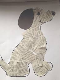 Katze Aus Zeitungspapier Basteln Art Classroom Newspaper Collage Newspaper Crafts Kindergarten Ag Kunstprojekt Fur Kinder Kunst Klassenzimmer Vorschulkunst