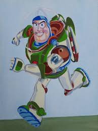 To save the file to your desktop, right click on the image and click save file as. Buzz Lightyear Painting By Murat Terzioglu Saatchi Art