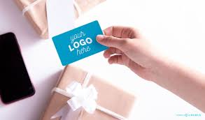 Gift Card Mockup Design In 2020 Mockup Design Gift Card Design Mockup
