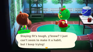 Charlise Keeping It Animalcrossingmeme Animal Crossing Stay Fit In This Moment