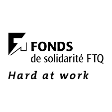 What does ftq stand for? Fonds De Solidarite Ftq Logo Black And White Brands Logos