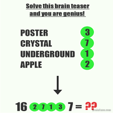 We did not find results for: Only For Geniuses Picture Logic Puzzle Brainfans