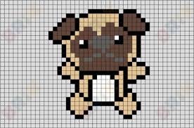 Pug Pixel Art Pixel Art Pixel Art Pattern Pixel Drawing