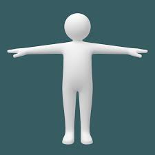 Baby Stickman Character 3d Model Low Poly 3d Models Low Poly Character 3d Model