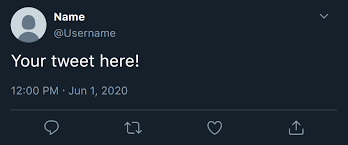 Maybe you would like to learn more about one of these? Tweetgen The Realest Fake Tweet And Twitter Screenshot Generator