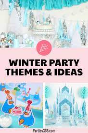 This rustic winter wonderland dessert table is a great spin on the traditional winter wonderland party. 9 Winter Party Themes Ideas Decorations Parties 365