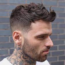 40 Best Haircuts For A Receding Hairline Wavy Hair Men Mens Haircuts Short Mens Haircuts Fade