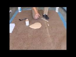 Blot with a laundry detergent How To Remove Paint From Carpet Youtube