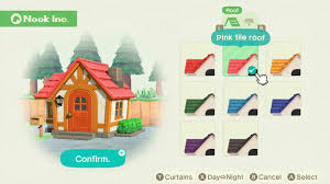 Animal Crossing New Horizons Roof Colours How To Customise Your Home Gamesradar Roof Colors Animal Crossing House Colors