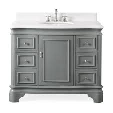 Price and stock could change after publish date, and we may make money from these links. 42 Benton Collection Modern Style Sesto Grey Bathroom Vanity Overstock 32671069