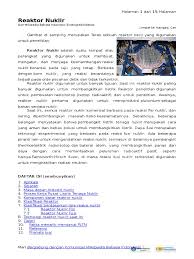 Maybe you would like to learn more about one of these? Reaktor Nuklir