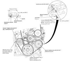 How Install Tension Pully On 92 Accord Ex I Try It Smoke Coming From Timing Belt Side Please Show Me On Diagram It Had