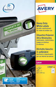 Inkjet printers are not suitable for our. Avery L7060 20 63 5 X 38 1mm Extra Strong Adhesive Heavy Duty Weatherproof Labels 21 Labels Per A4 Sheet Buy Online In Bahamas At Bahamas Desertcart Com Productid 48999482