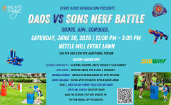 Fathers & Sons Nerf Battle