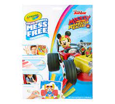 Mickey and the roadster racers coloring book. Color Wonder Mess Free Mickey Roadster Racers Coloring Pages Markers