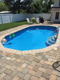 Pin By Kasey Pitre On Pools Inground Pool Landscaping Pool Water Features Backyard Pool Designs