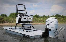 Is This The Fastest Flats Boat Ever Built Watch This Boat Do 75mph With Ease Small Fishing Boats Flats Boat Bay Boats